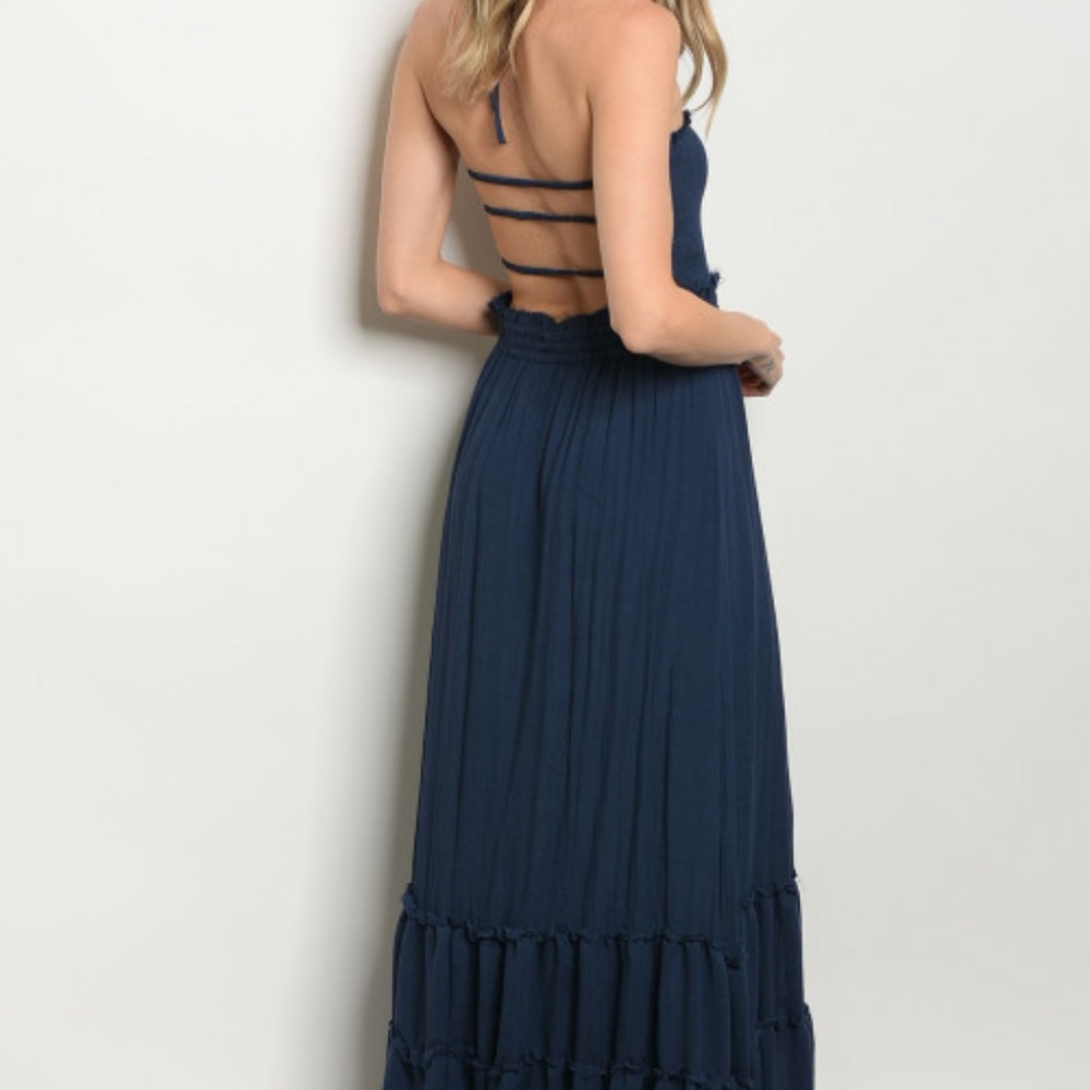 Navy Maxi Dress***NWT***